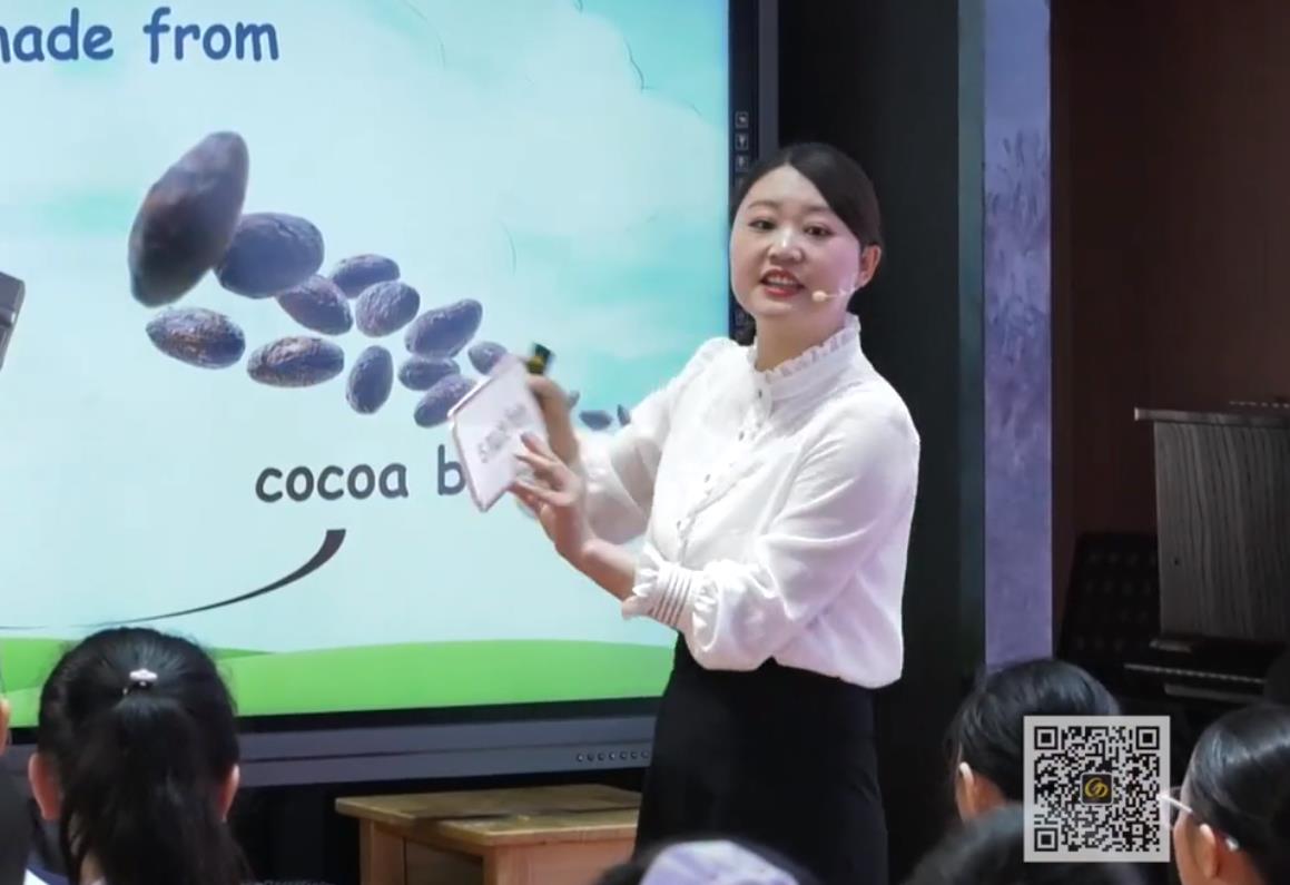 李倫輝，閱讀課《The Chinese Chocolate》，五年級(jí)，自編文本