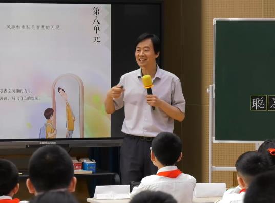 熊開(kāi)明，《楊氏之子》，五年級(jí)下冊(cè)，第八單元