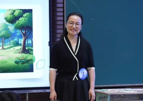 張宜，《春天的童話(huà)》，三年級(jí)下冊(cè)，第二單元，西師版